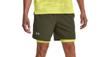 Shortsit Under Armour Launch 7'' 2v1 Vihreä | 1361497-390, 1