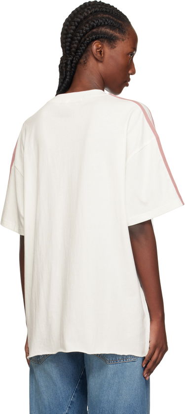 T-paita Ksubi Ksubi 'Genuine' Boyfriend Short Sleeve T-Shirt Valkoinen | WPF25TE007, 2