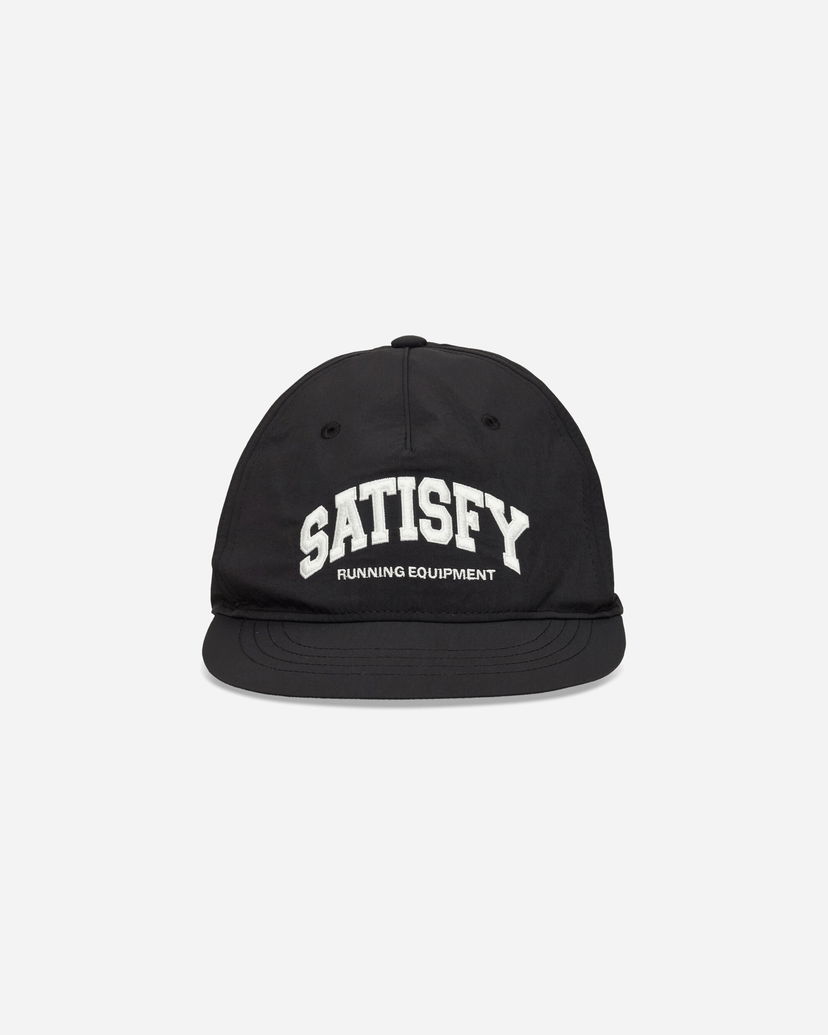 Korkki Satisfy FliteSilk 5 Panel Pinch Cap Musta | 31015 00004