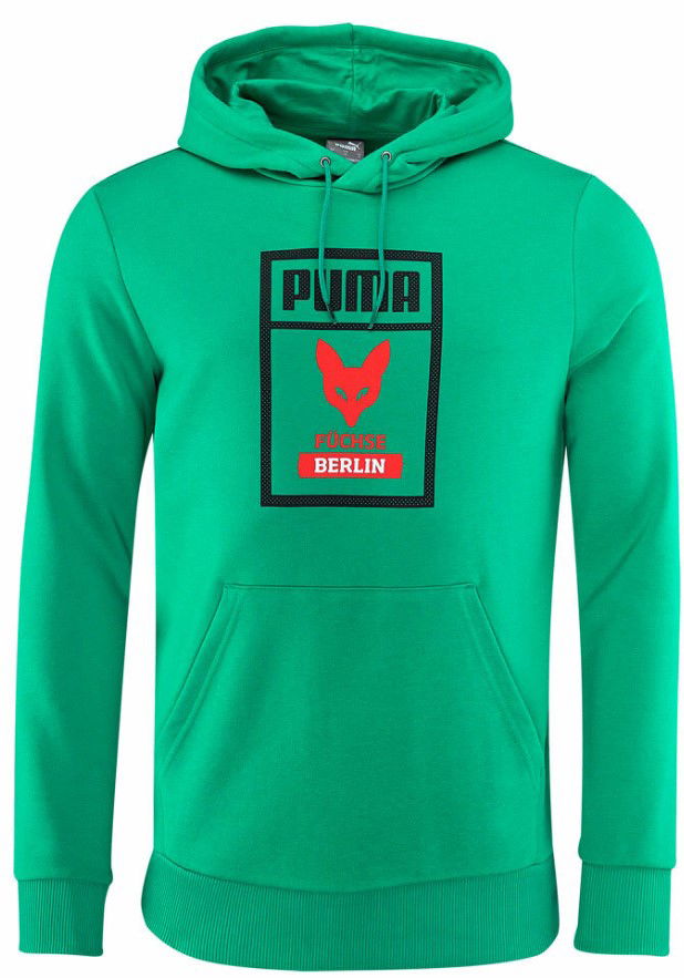 Huppari Puma Hoodie With Logo And Print Vihreä | 686323-01