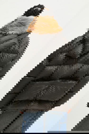 Puffer takki Ottolinger Ottolinger Deconstructed Double Zip Oversize Puffer Jacket Musta | 2209060205, 2