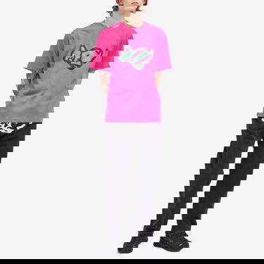 T-paita BBC IceCream ICECREAM Running Dog Graphic Tee, Size Large Vaaleanpunainen | IC24459-PNK, 4