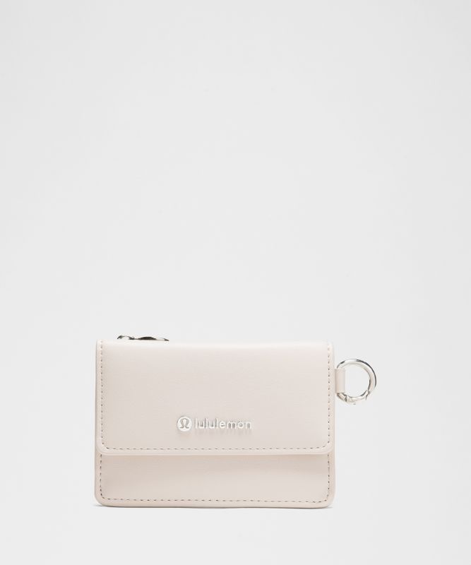 Lompakko lululemon Front-Flap Card Case Beige | prod20005847, 0