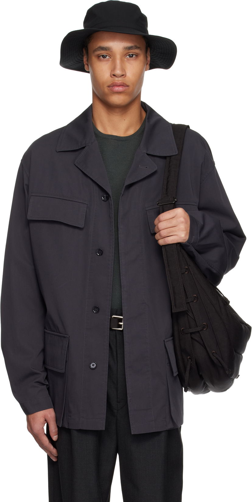 Takki LEMAIRE Lemaire Four-Pocket Jacket Harmaa | OW1122 LF1352