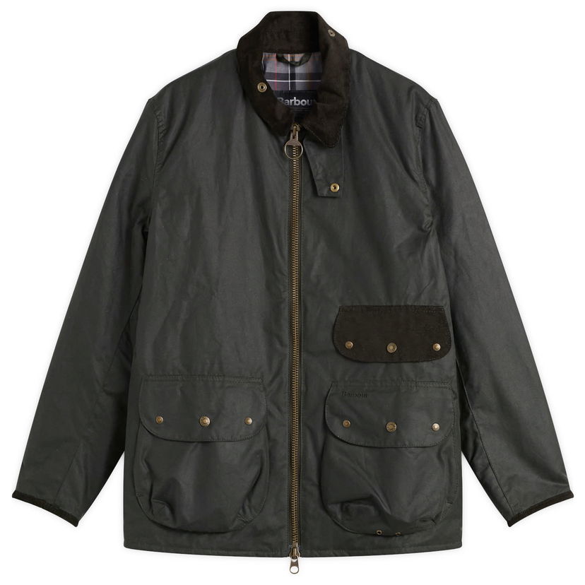 Takki Barbour Jig Wax Jacket Vihreä | MWX2476SG51