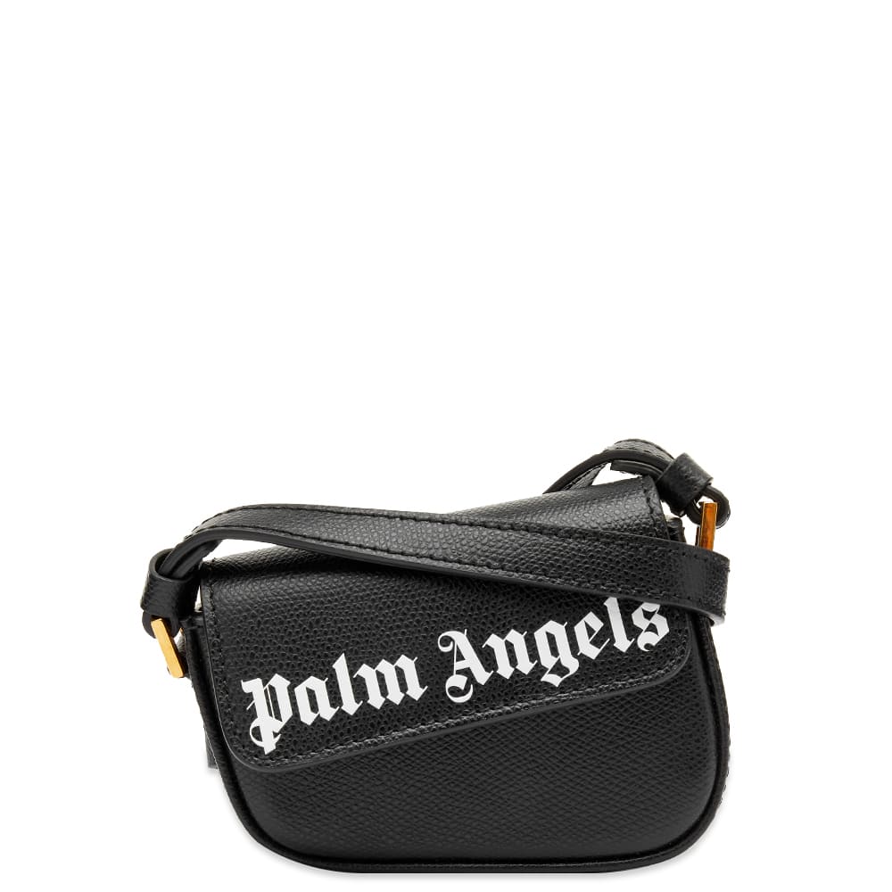 Olkalaukku Palm Angels Mini Crash Bag Musta | PWNX003F22LEA0011001, 0