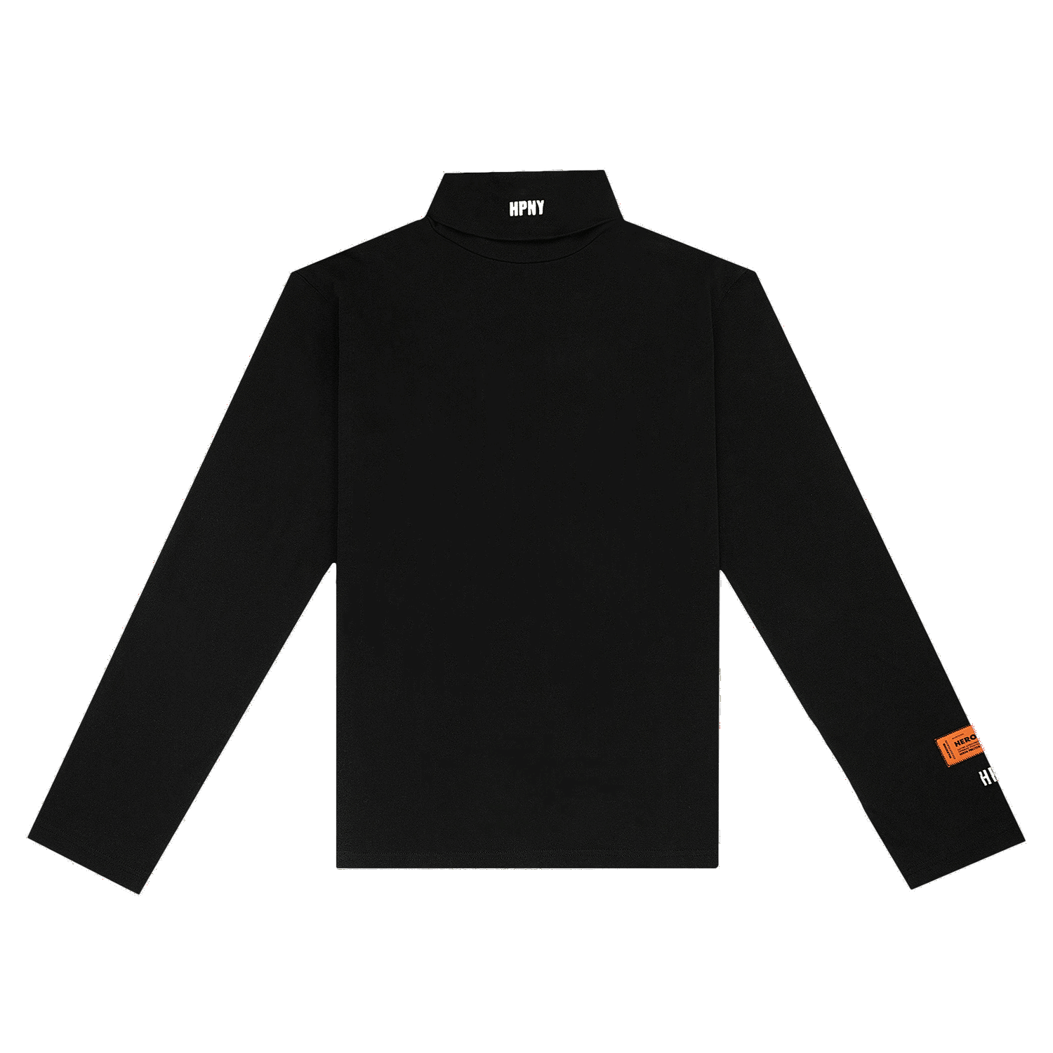 Villapaita HERON PRESTON HPNY EMB Rollneck Musta | HMAB027C99JER0021001, 0