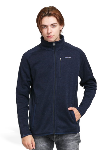 Huppari Patagonia Better Sweater Jacket Tummansininen | 25528 NENA