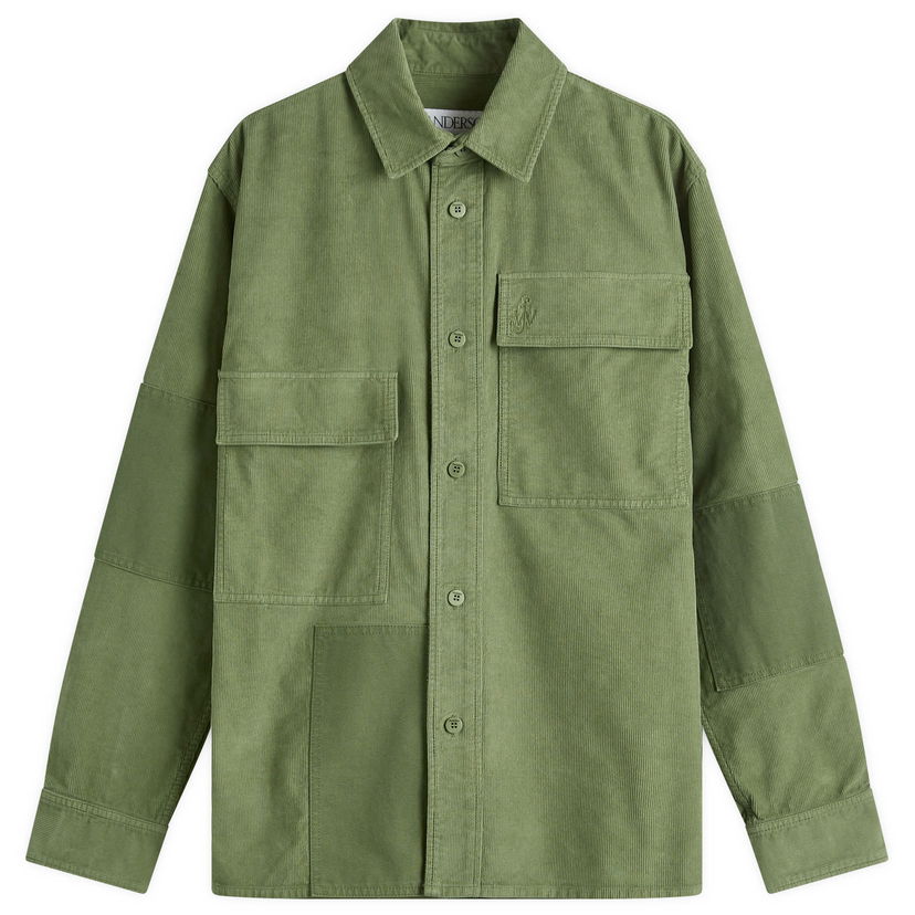 Takki JW Anderson Patchwork Overshirt Vihreä | SH0317-PG1578-591