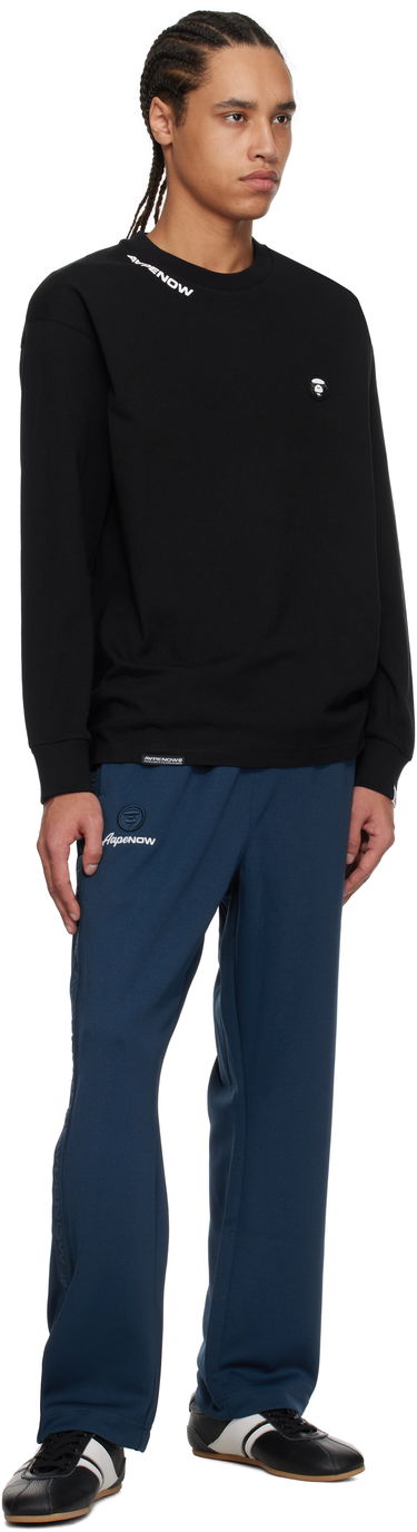 Huppari AAPE by A Bathing Ape AAPE by A Bathing Ape 'AAPE Now' Long Sleeve T-Shirt Musta | AAPLTM1607XXNBKX, 4