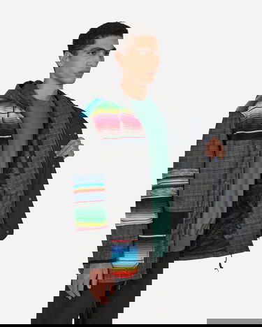 Parka Junya Watanabe Jay Kay Striped Check Jacket Monivärinen | WJ-J009-W22  1, 4