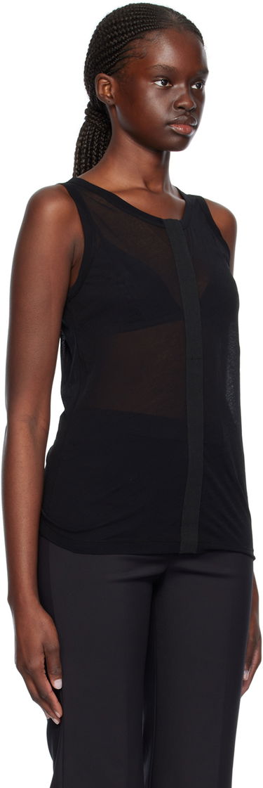 Tankkitoppi Helmut Lang Helmut Lang Two-Way Tank Top Musta | O02HW510, 1