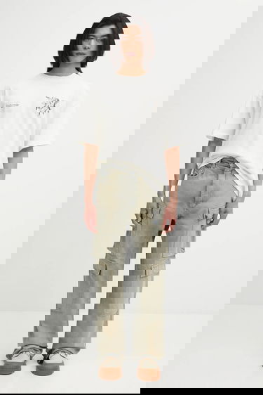 Jeans Rick Owens Rick Owens DRKSHDW Double Cargo Jeans Harmaa | DU02E7361.DMP, 4