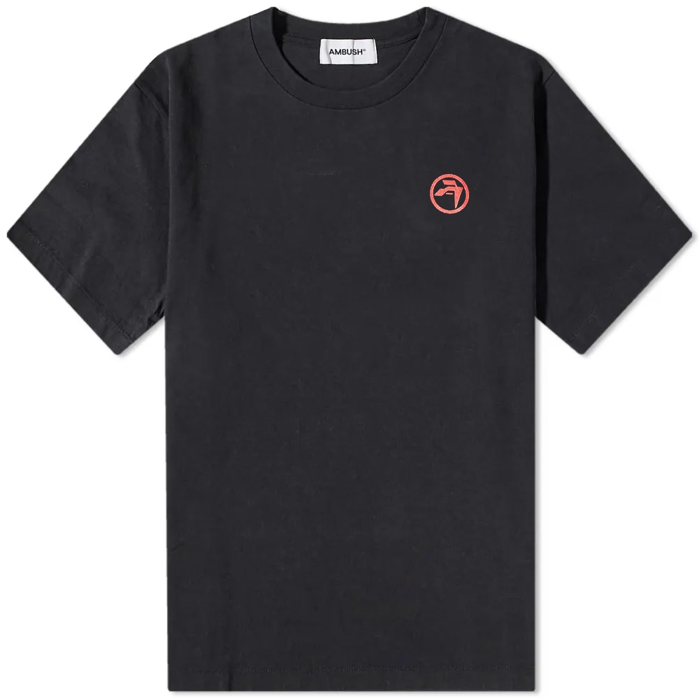 T-paita Ambush Record Graphic Tee Musta | BMAA066S23JER0011025, 0