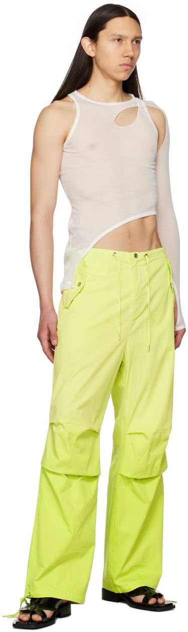 Cargo housut Dion Lee Sunfade Drawstring Trousers Vihreä | C2126S23, 3