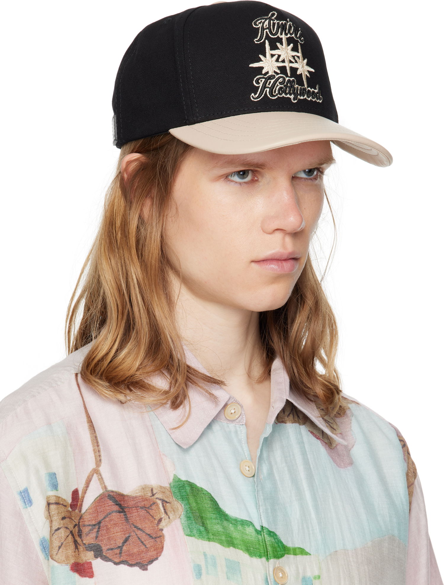 Korkki AMIRI AMIRI Three Star Varsity Cap Beige | AMHACP1059, 1