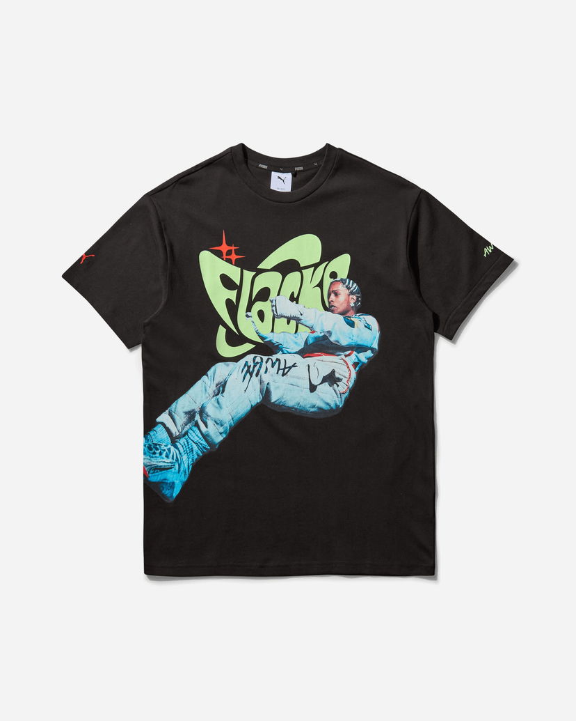 T-paita Puma A$AP Rocky Flacko Drive Graphic Tee Musta | 633389-01
