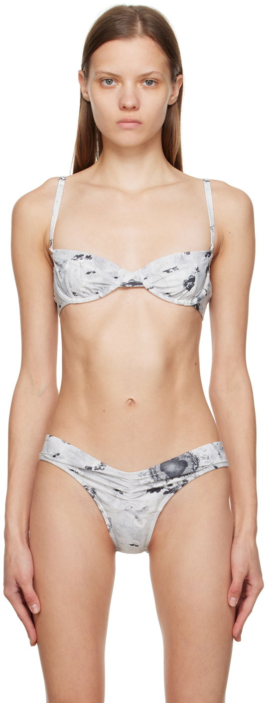 Uimapuvut Miaou Miaou Bambi Bikini Top Harmaa | 2008SWPAR