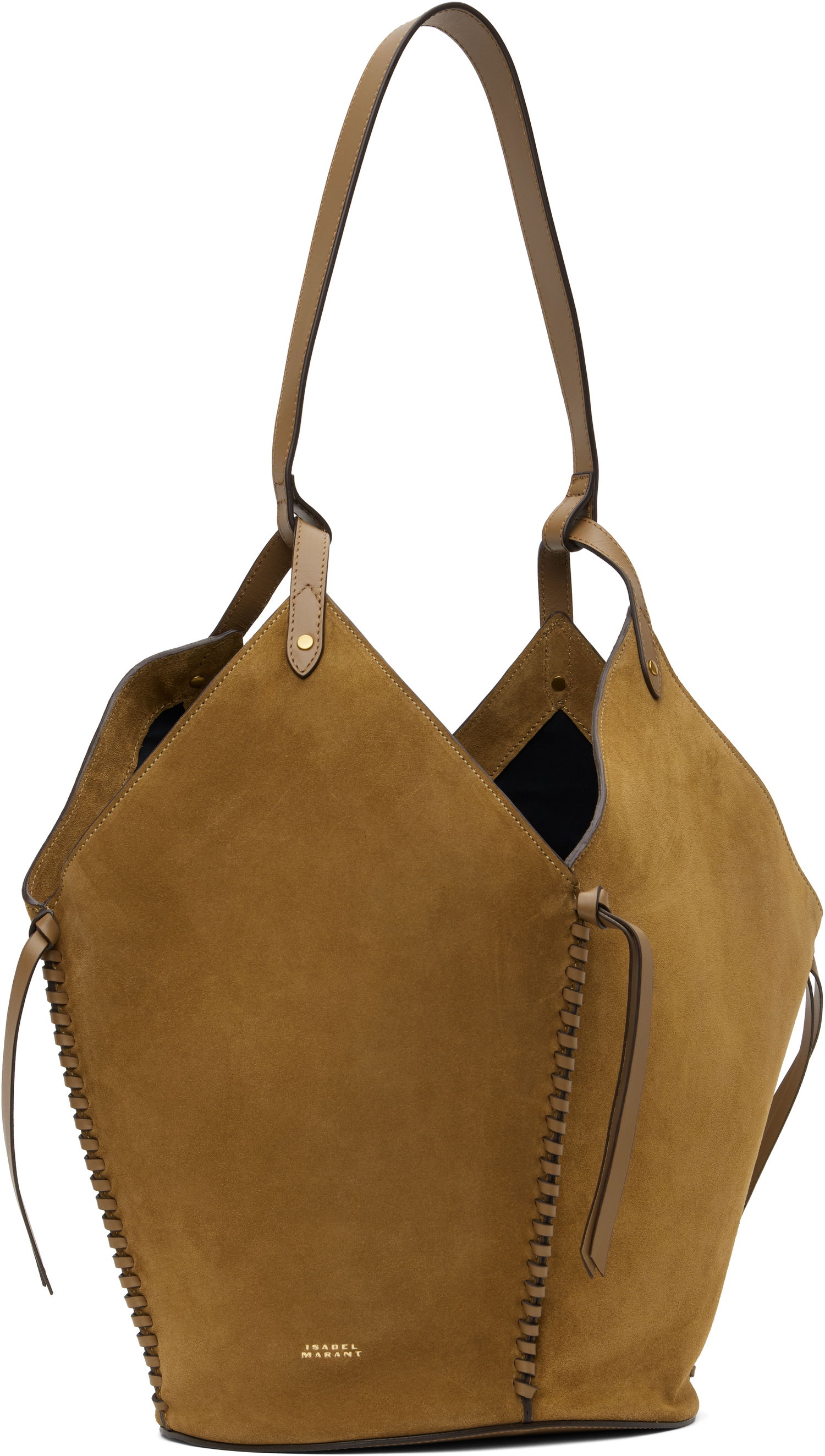 Kangaskassi ISABEL MARANT Isabel Marant Tampa Suede Shoulder Bag Ruskea | PM0066FA-C2C13M, 1