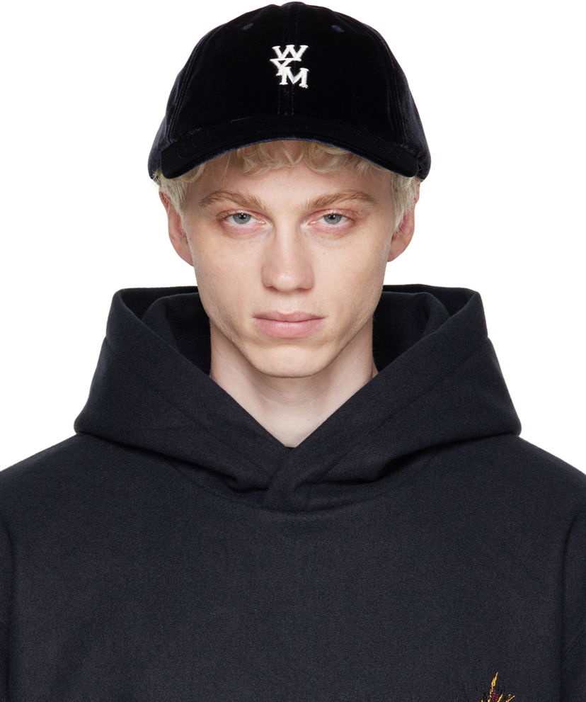 Korkki WOOYOUNGMI Ball Cap Sininen | W233AC51