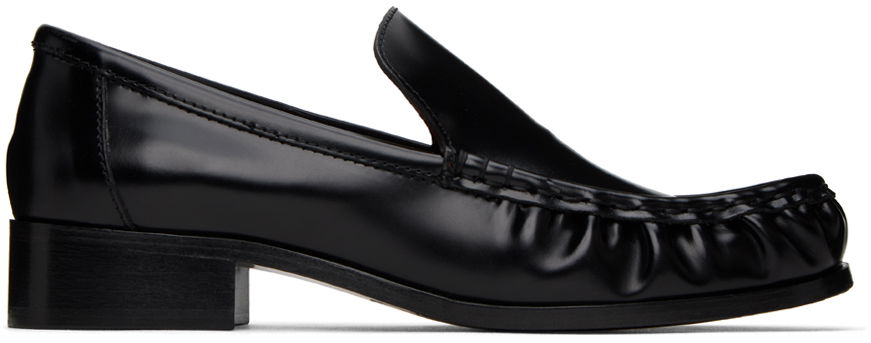 Tennarit ja kengät Acne Studios Initials Loafers "Black" Musta | AD0618-, 0