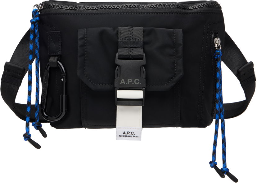 Vyötärölaukku A.P.C. A.P.C. Trek Bum Bag Musta | PAAGR-H62219