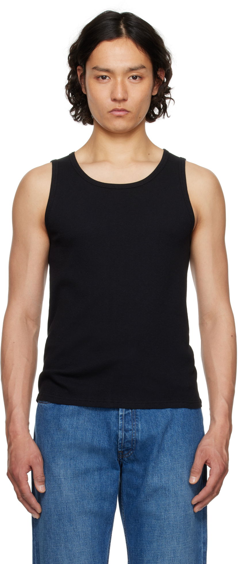 Tankkitoppi The Row The Row Solstice Tank Top Musta | 910-K635
