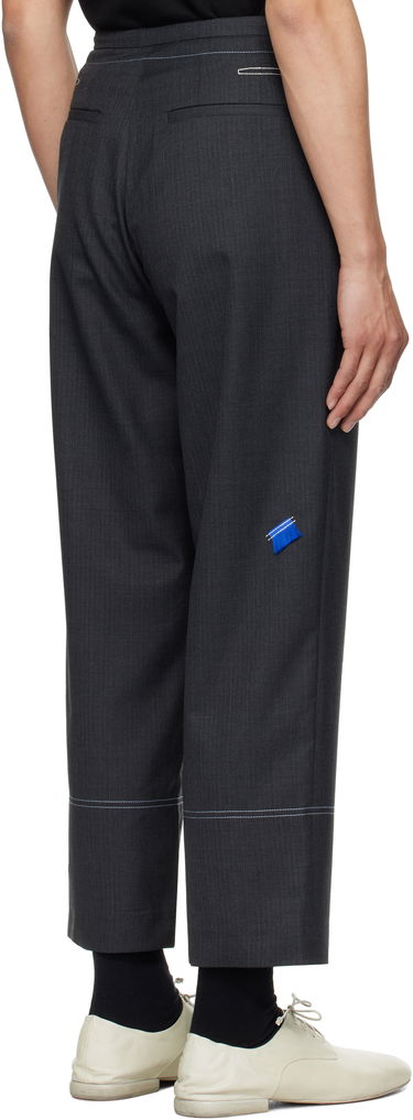 Housut ADER ERROR ADER error Product. 81 Pinstripe Cropped Trousers Harmaa | BO01SSSA0204GR, 2
