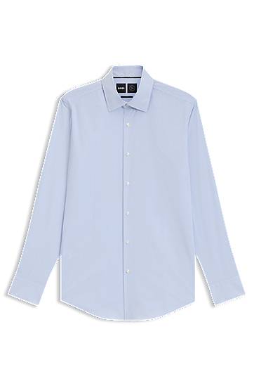 Paita BOSS Slim Fit Performance-Stretch Shirt Sininen | 50545308, 0