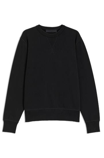Villapaita BOSS BECKHAM x BOSS Cotton Terry Sweatshirt Musta | 50549248