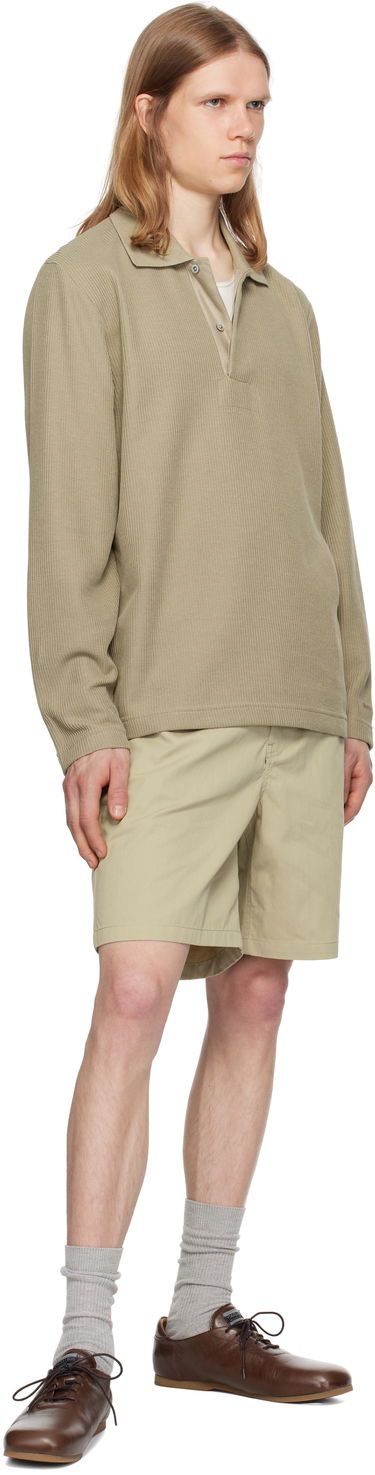 Poolopaita NORSE PROJECTS Norse Projects Ruben Double Face Long Sleeve Polo Vihreä | N10-0214, 3