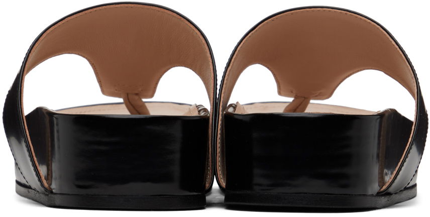 Mekko Simone Rocha Simone Rocha Pearl Thong Platform Sandals Musta | SLD47D 0740, 1