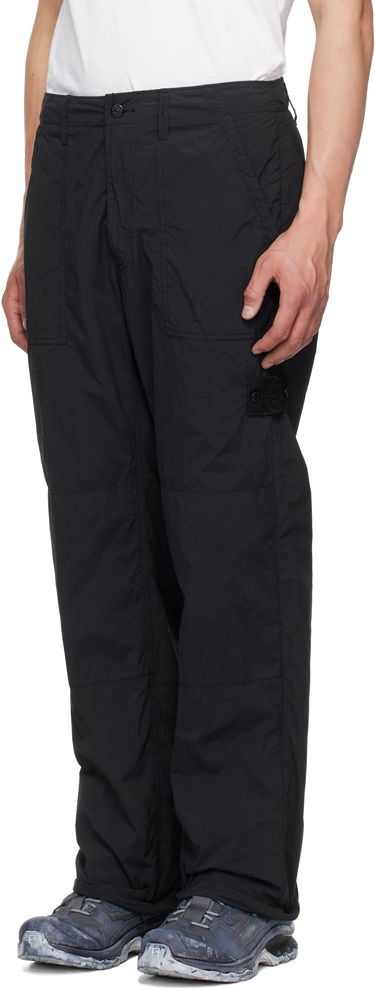 Cargo housut Stone Island Stone Island Nylon Ghost Trousers Musta | K1S15 3100012 S00F6, 3