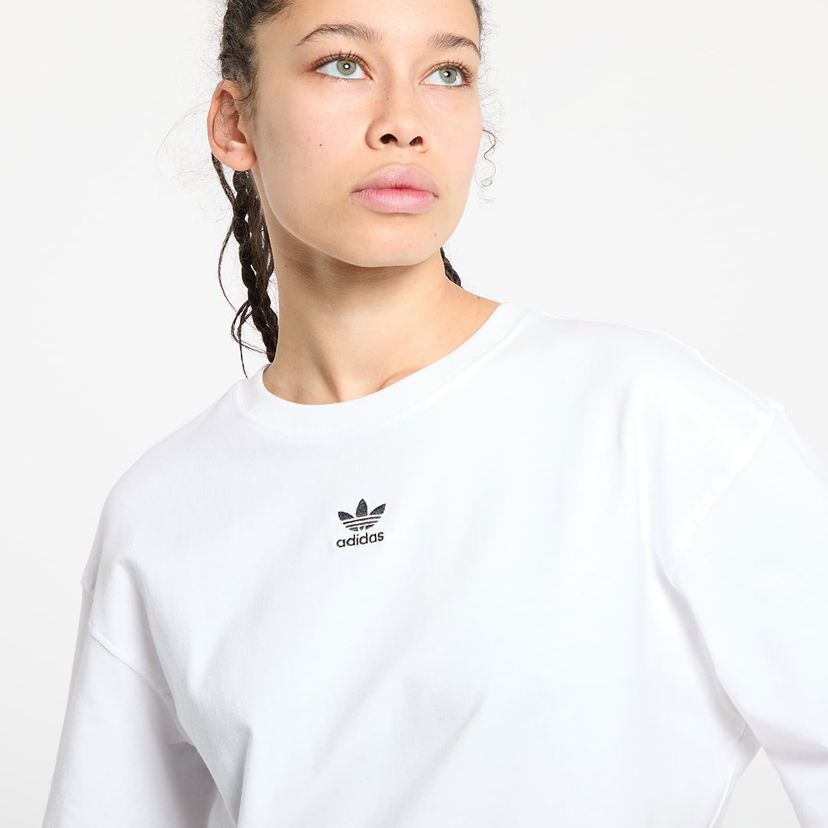 T-paita adidas Originals Essentials Boyfriend Tee Valkoinen | JC8967