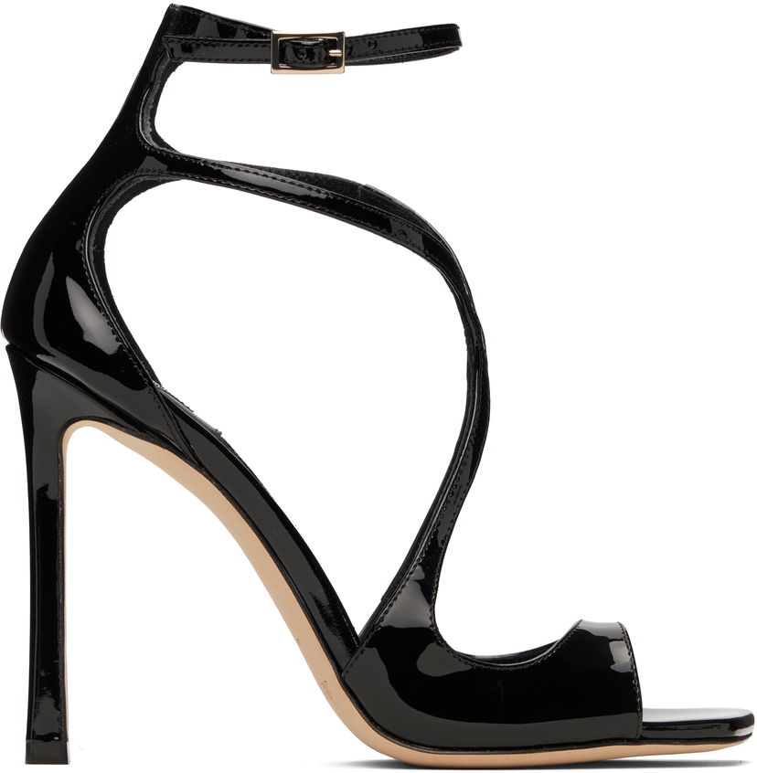 Asusteet Jimmy Choo Jimmy Choo Azia 110 Heeled Sandals Musta | AZIA 110