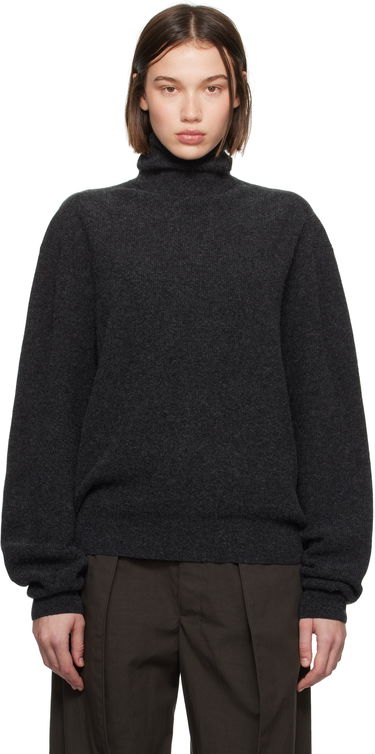 Villapaita LEMAIRE LEMAIRE Ribbed Turtleneck Sweater Harmaa | TO1315 LK1026, 0