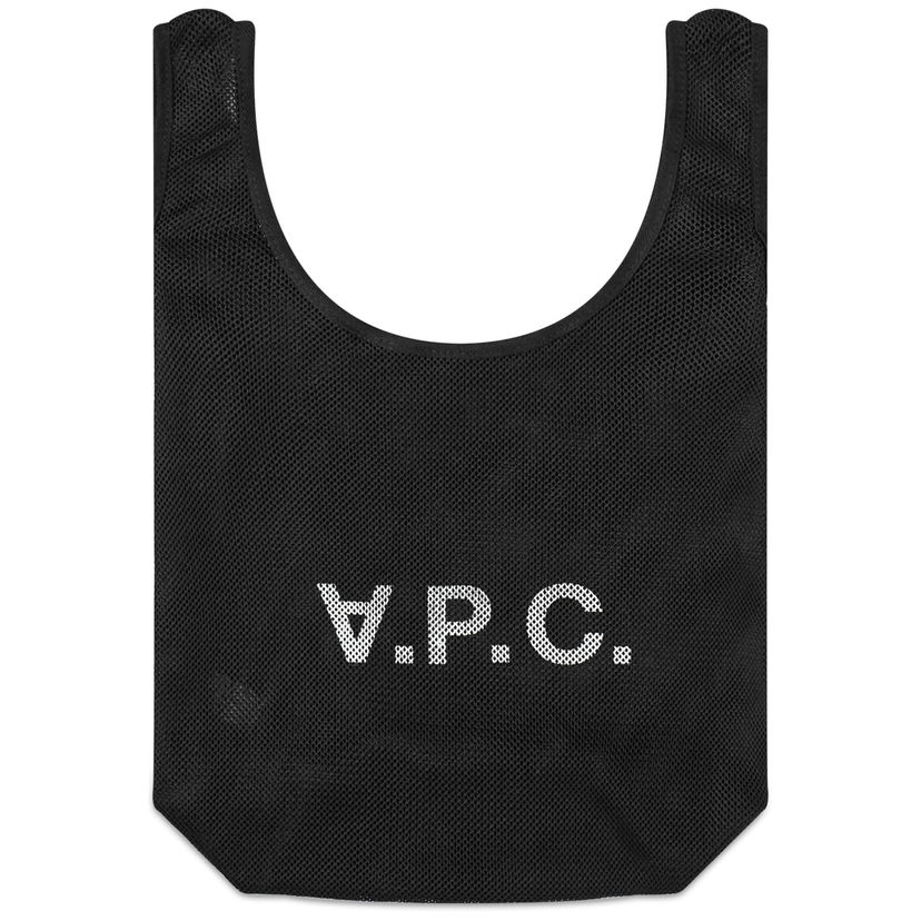 Kangaskassi A.P.C. Rebound Mesh Shopping Bag Musta | PSAEU-H61679-LZZ