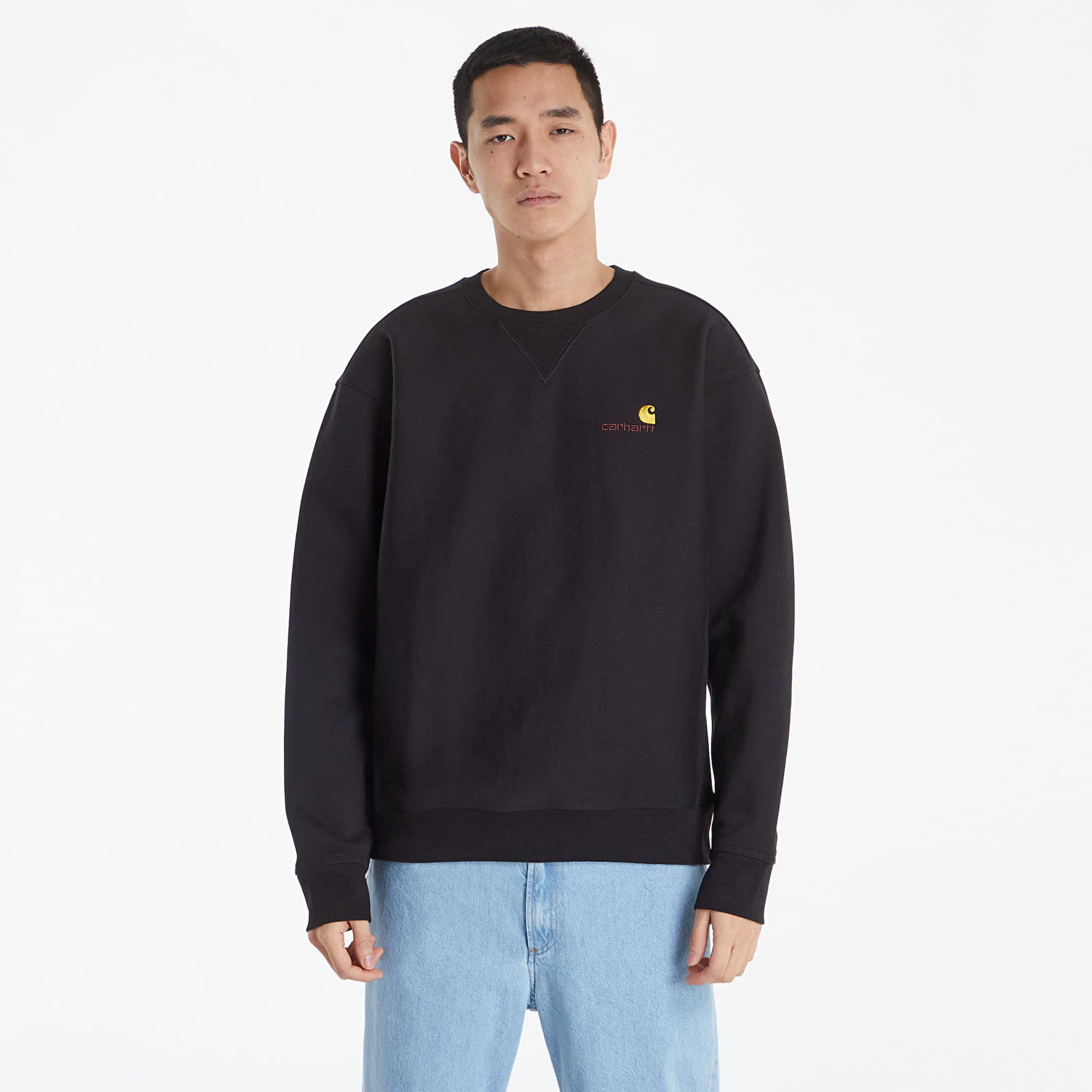 Huppari Carhartt WIP American Script Musta | I025475.89XX, 0