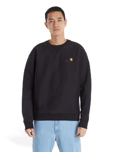 Huppari Carhartt WIP American Script Musta | I025475.89XX