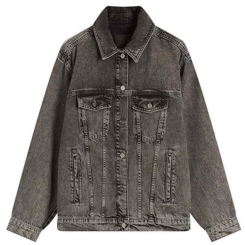 Takki Anine Bing Anine Bing Rory Denim Jacket, Size Medium Harmaa | A-01-10878-WHG6