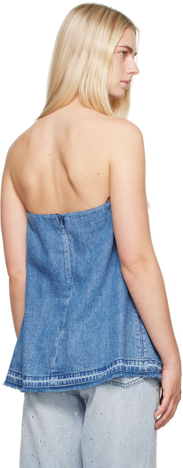 Tankkitoppi rag & bone Rag & Bone Women's Aurora Denim Tube Top Sininen | WDD24P1470FQDE, 2