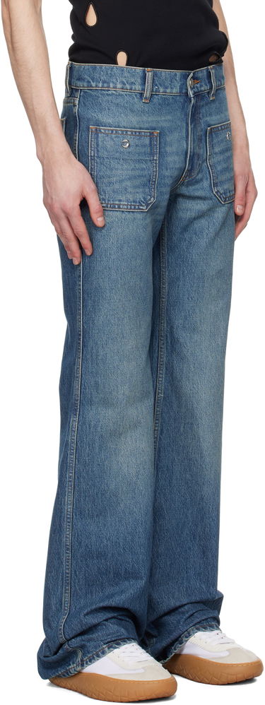 Jeans Coperni Coperni Four Pocket Straight Leg Jeans Sininen | COPP108F2014MEN, 1