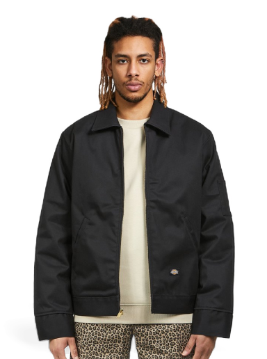 Takki Dickies Lined Eisenhower Jacket Musta | DK0A4XK4BLK1
