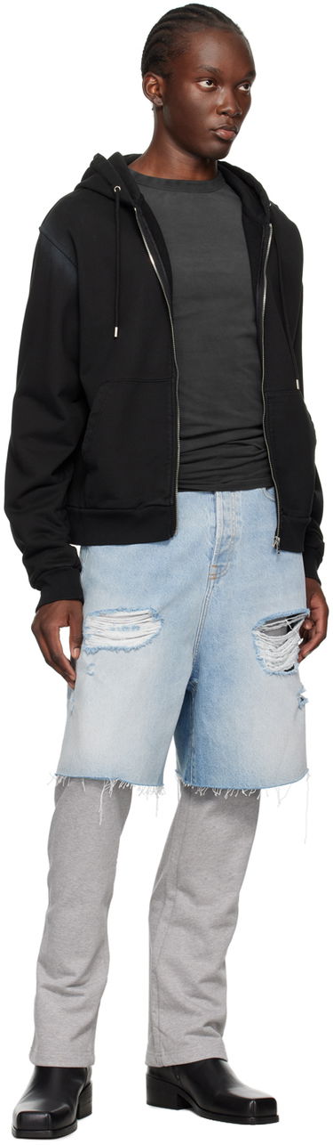 Huppari We11done We11done Zip Hoodie Musta | WD-TJ2-24-812-U-BK, 3