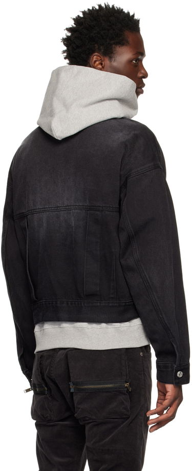 Takki We11done We11done Relaxed-Fit Denim Jacket Musta | WD-DJ3-22-303-U-BK, 2