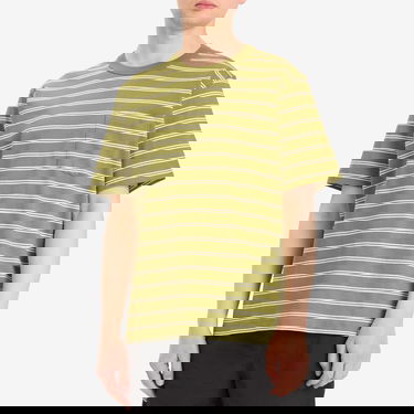 T-paita NORSE PROJECTS Holger Sailor Stripe Pocket T-Shirt, Size Large Vihreä | N01-0669-8037, 2