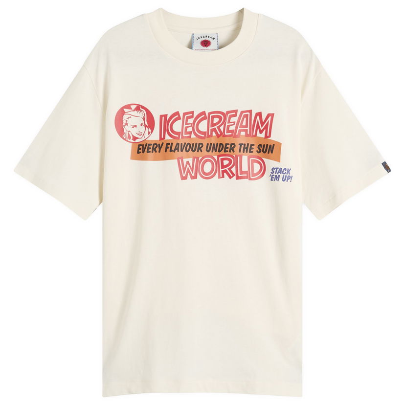 T-paita BBC IceCream ICECREAM Every Flavour T-Shirt, Size Large Valkoinen | IC25351-OWT