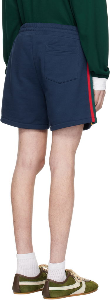 Shortsit Casablanca Colourblock Shorts Tummansininen | MPS25-JTR-240-01, 2
