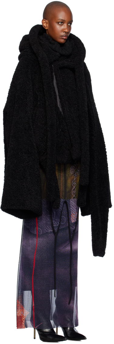 Takit Ottolinger Ottolinger Wrap Teddy Short Jacket Musta | 1230703921, 1