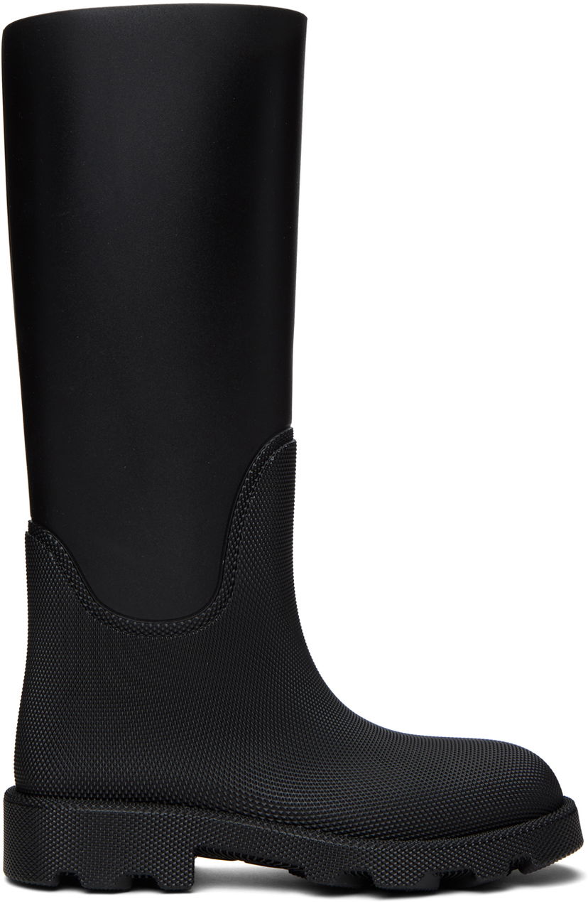 Tennarit ja kengät Burberry Rubber Marsh High "Black" Musta | 8077778